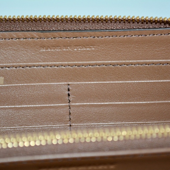 NWT BURBERRY HOUSE CHECK DERBY LEATHER ELMORE WALLET CLUTCH - Picture 12 of 13